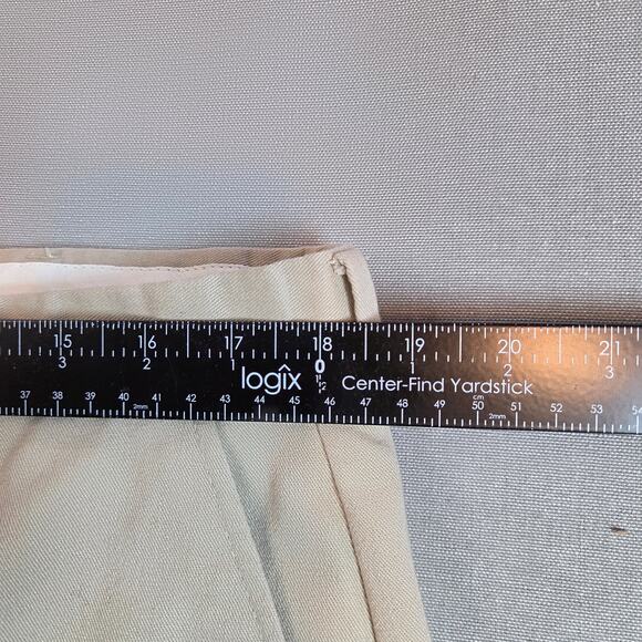 Knightsbridge Menswear Slacks Men’s 37x26 Khaki USA Cotton Blend 38x30 - Picture 6 of 12